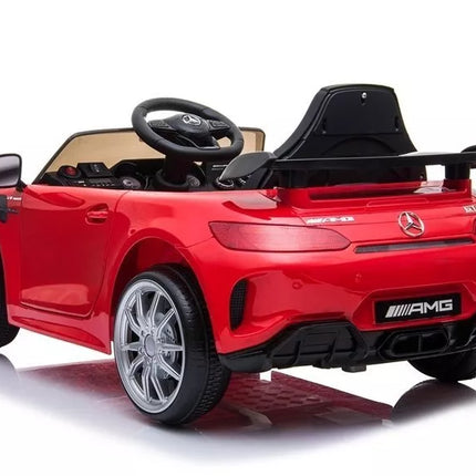 Vaikiškas elektromobilis Mercedes SLS AMG GT R – raudonas