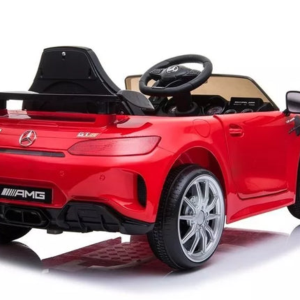 Vaikiškas elektromobilis Mercedes SLS AMG GT R – raudonas