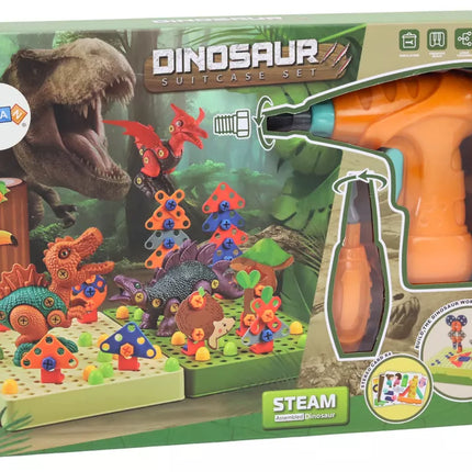 3D konstrukcijos galvosūkio rinkinys „pasidaryk pats“ su grąžtu