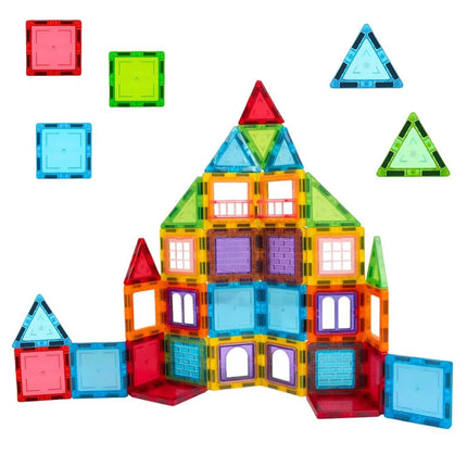 3D magnetinės kaladėlės – 45 el.
