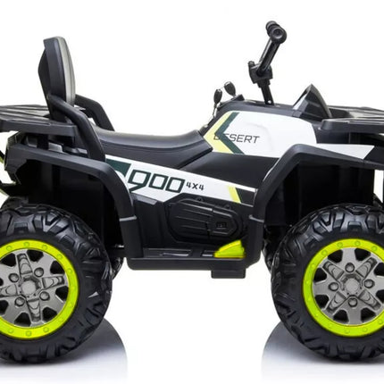 Vaikiškas elektrinis keturratis XMX607 – baltas