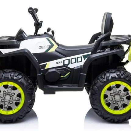 Vaikiškas elektrinis keturratis XMX607 – baltas