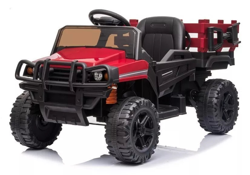 Elektrinis vaikiškas automobilis BDM0926 raudonas