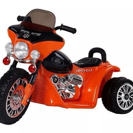 Oranžinis elektrinis vaikiškas motociklas JT568