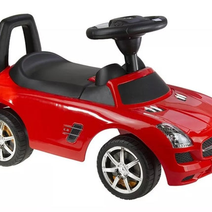 Mercedes Benz Red – Vaikiškas stumiamas paspiriamas automobilis