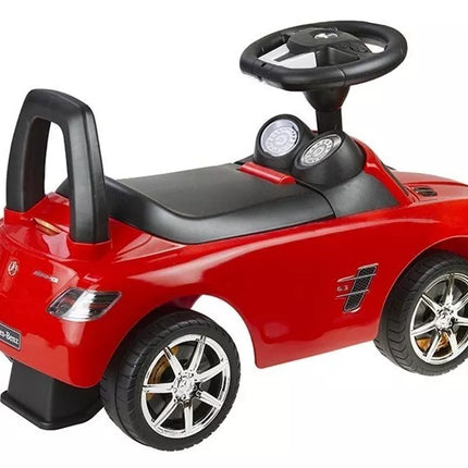 Mercedes Benz Red – Vaikiškas stumiamas paspiriamas automobilis