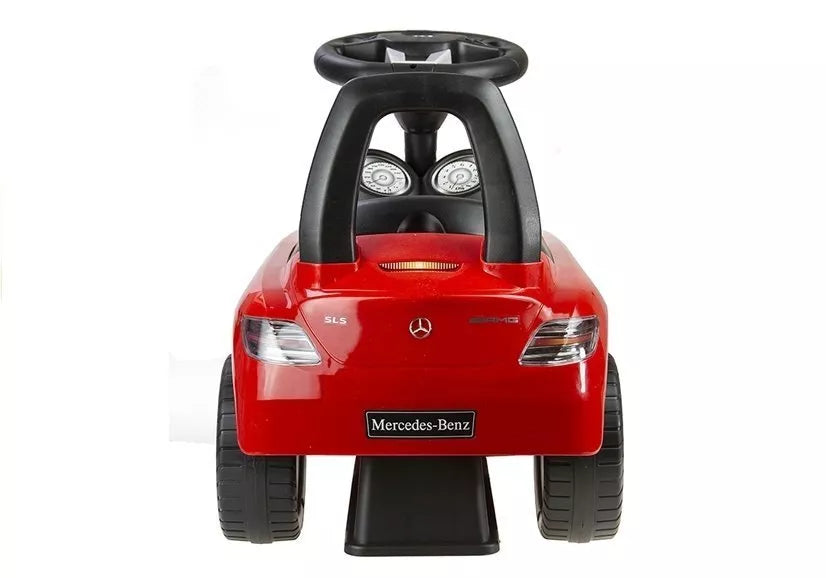 Mercedes Benz Red – Vaikiškas stumiamas paspiriamas automobilis