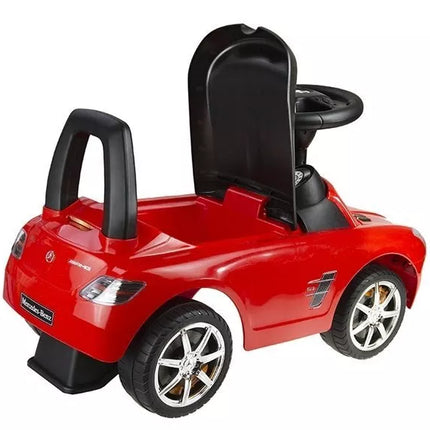 Mercedes Benz Red – Vaikiškas stumiamas paspiriamas automobilis