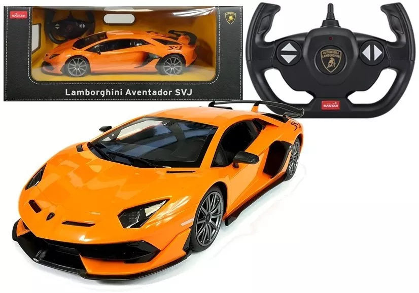 Automobilis R/C Lamborghini Aventador Rastar 1:14 Orange