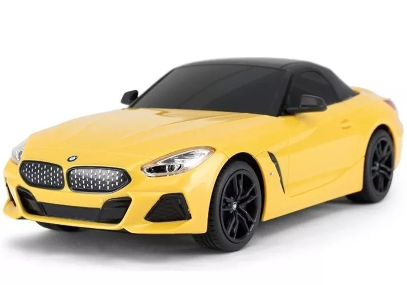 BMW Z4 Roadster RASTAR 1:18 – geltonas nuotolinio valdymo automobilis (2.4G)
