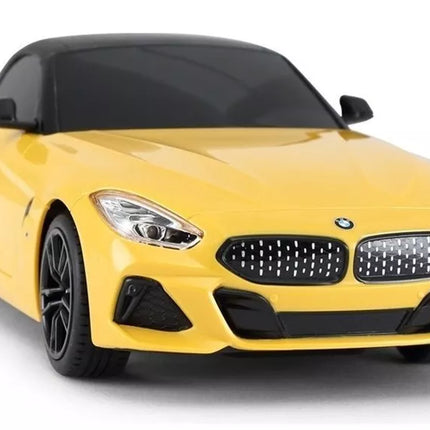 BMW Z4 Roadster RASTAR 1:18 – geltonas nuotolinio valdymo automobilis (2.4G)