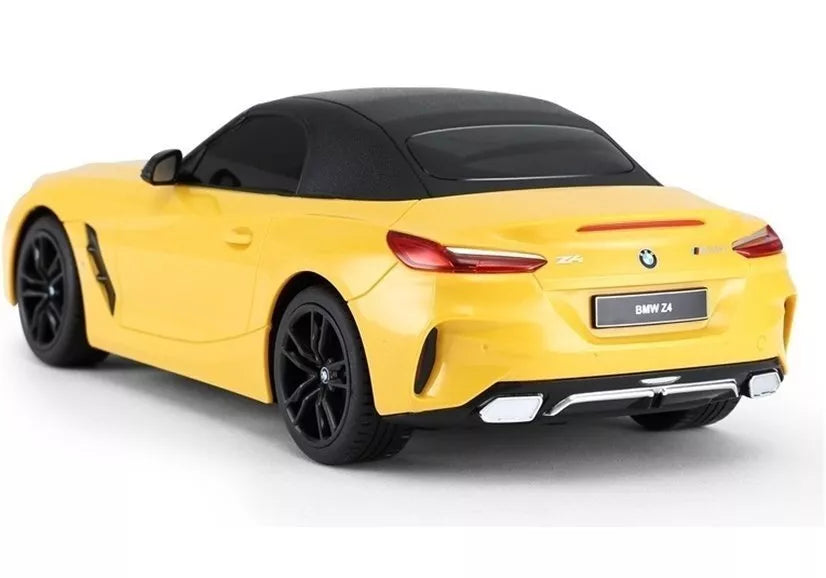 BMW Z4 Roadster RASTAR 1:18 – geltonas nuotolinio valdymo automobilis (2.4G)