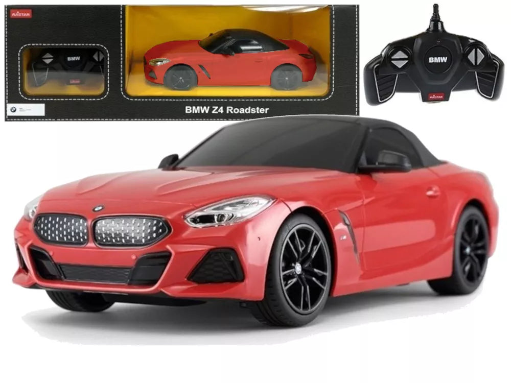 R/C BMW Z4 Roadster Rastar 1:18 Raudona