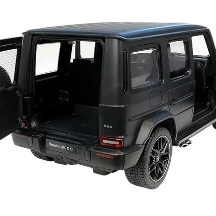 Mercedes G63 RASTAR 1:14 – juodas nuotolinio valdymo bekelės automobilis (2.4G)