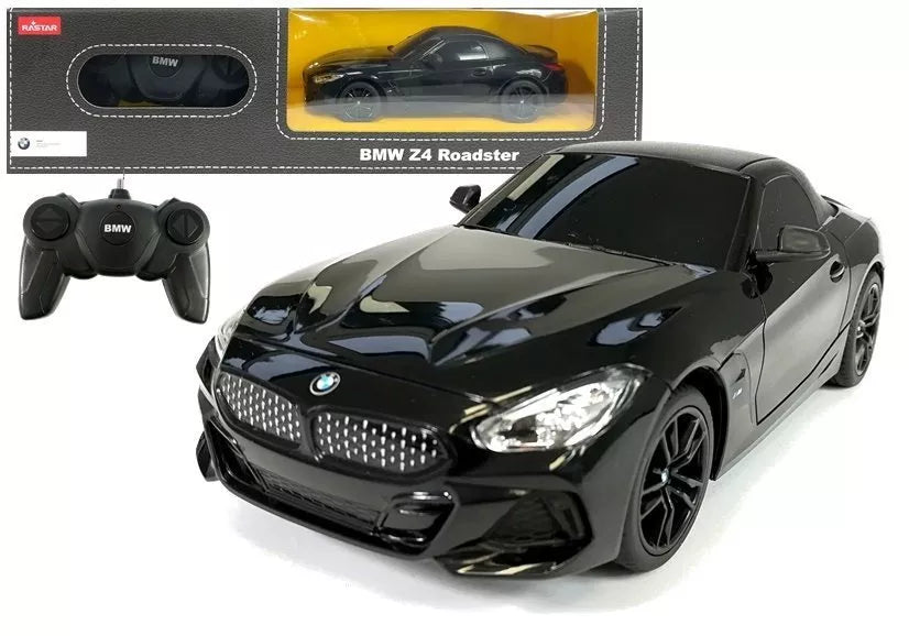 Automobilis R/C BMW Z4 Roadster Rastar 1:24 Juodas