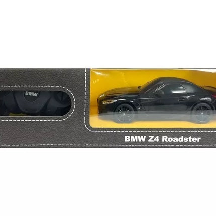 BMW Z4 Roadster RASTAR 1:24 – juodas nuotolinio valdymo automobilis (27 MHz)