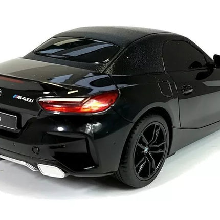 BMW Z4 Roadster RASTAR 1:24 – juodas nuotolinio valdymo automobilis (27 MHz)