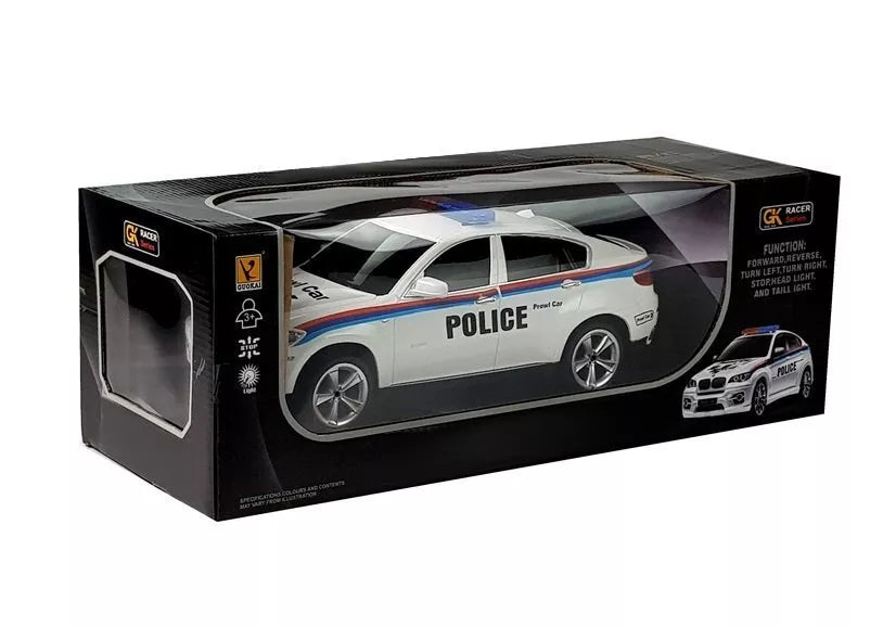 Nuotoliniu būdu valdomas policijos kupė automobilis