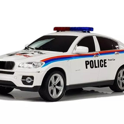 Nuotoliniu būdu valdomas policijos kupė automobilis
