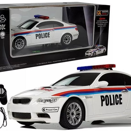 RC automobilis Policija 1:18 R / C
