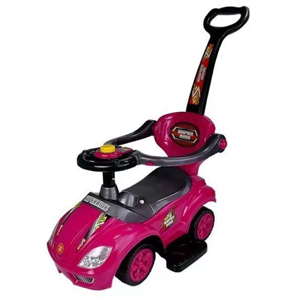 Paspiriamoji Mašinėlė Mega Car 3in1 – Rožinė