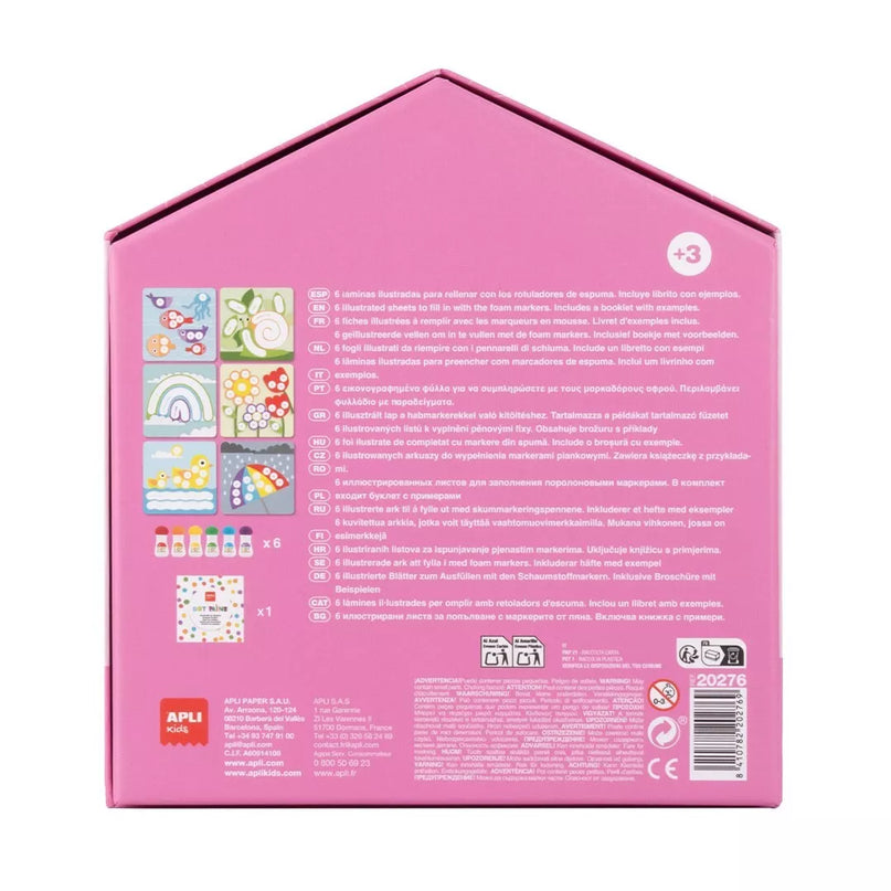 APLI kūrybinis rinkinys „Mano pirmoji tapyba taškais"