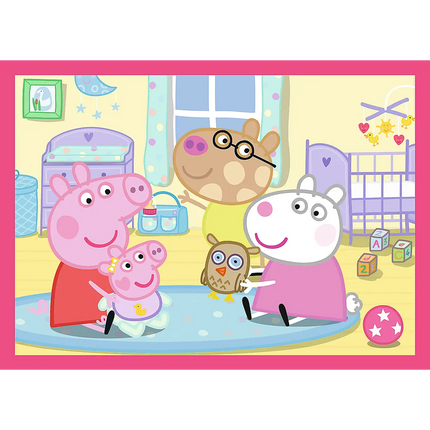 4in1 dėlionė „Peppa mėgsta nuotykius“