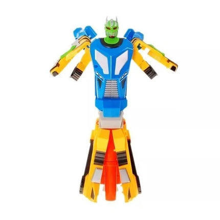 2in1 robotas ir putų šovimo pistoletas su kauke