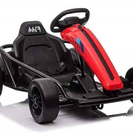 Elektrinis vaikiškas gokartas SX1968 – raudonas, 2×100W, su drift funkcija