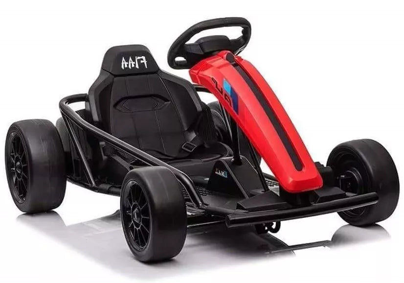 Elektrinis vaikiškas gokartas SX1968 – raudonas, 2×100W, su drift funkcija