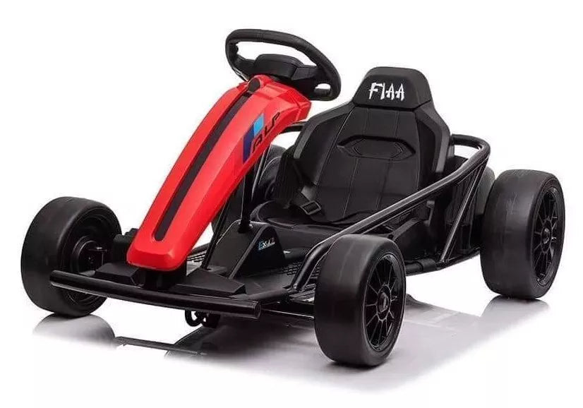 Elektrinis vaikiškas gokartas SX1968 – raudonas, 2×100W, su drift funkcija