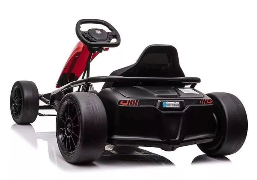 Elektrinis vaikiškas gokartas SX1968 – raudonas, 2×100W, su drift funkcija