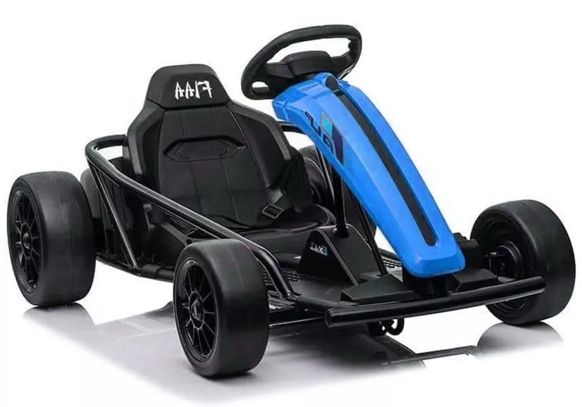 Elektrinis vaikiškas gokartas SX1968 – mėlynas, 2×100W, su drift funkcija