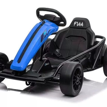 Elektrinis vaikiškas gokartas SX1968 – mėlynas, 2×100W, su drift funkcija