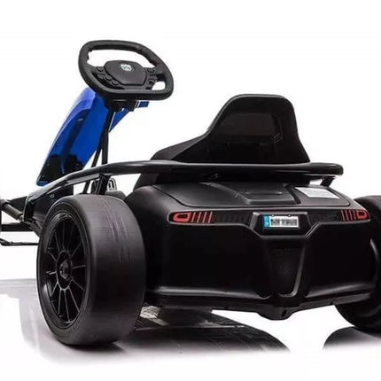 Elektrinis vaikiškas gokartas SX1968 – mėlynas, 2×100W, su drift funkcija