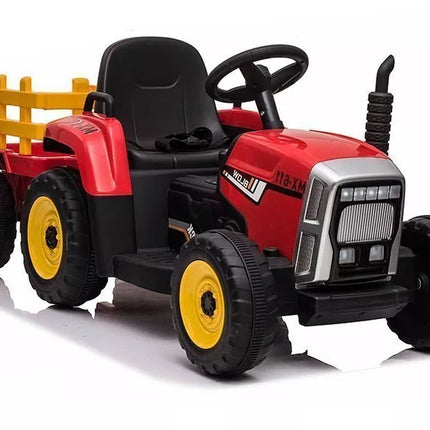 Akumuliatorinis traktorius XMX611 Red – su 2x45W varikliais