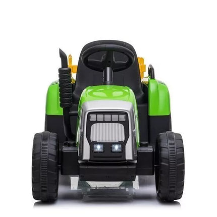XMX611 elektrinis važiuojamasis traktorius, žalias