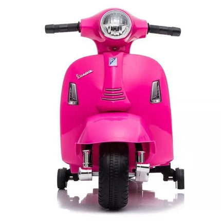 Rožinis elektrinis motoroleris Vespa GTS 300 Mini