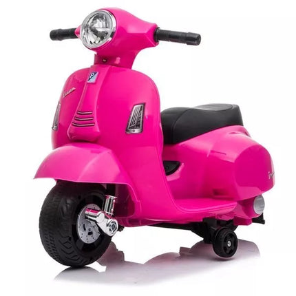 Rožinis elektrinis motoroleris Vespa GTS 300 Mini