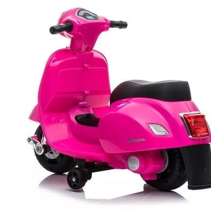 Rožinis elektrinis motoroleris Vespa GTS 300 Mini