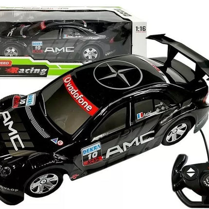 Radijo bangomis valdomas sportinis automobilis R/C 1:16 juodas