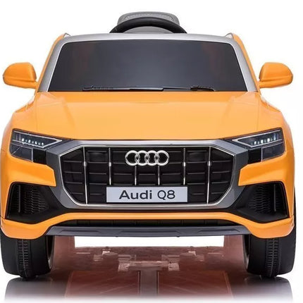 Elektrinis vaikiškas automobilis Audi Q8 – geltonas
