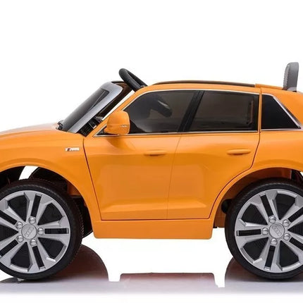 Elektrinis vaikiškas automobilis Audi Q8 – geltonas