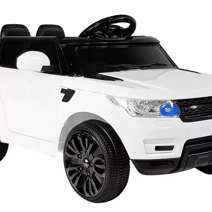 HL1638 elektrinis vaikiškas automobilis baltas