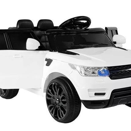 HL1638 elektrinis vaikiškas automobilis baltas