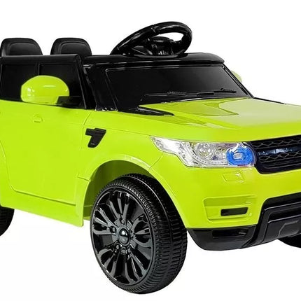HL1638 elektrinis vaikiškas automobilis žalias