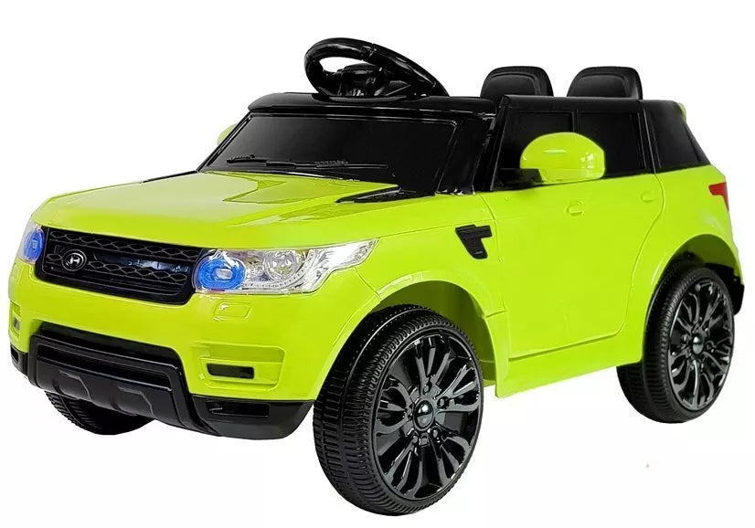 HL1638 elektrinis vaikiškas automobilis žalias