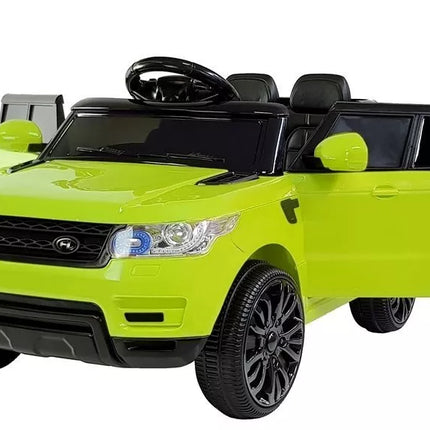 HL1638 elektrinis vaikiškas automobilis žalias