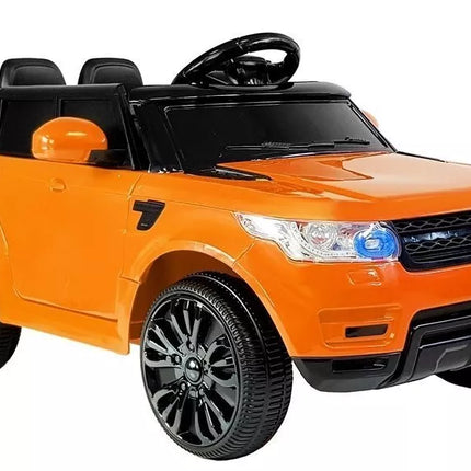 HL1638 elektrinis vaikiškas automobilis oranžinis