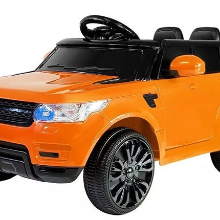 HL1638 elektrinis vaikiškas automobilis oranžinis